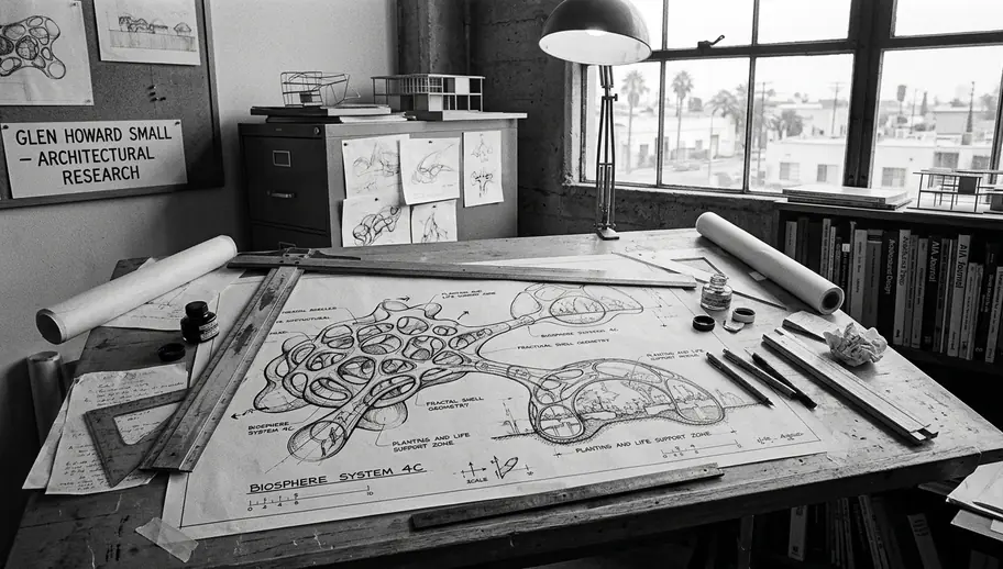 Biomorphic Biosphere Drawing